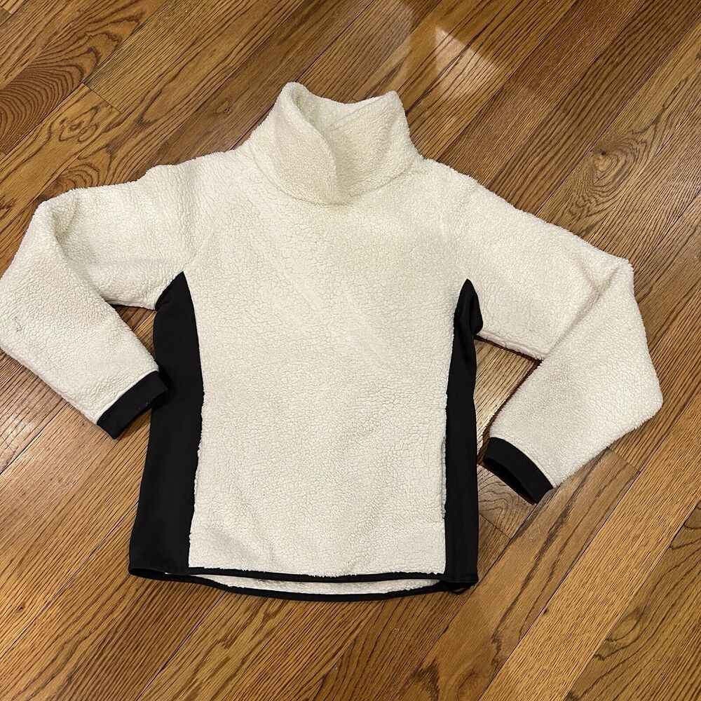 Women’s Helly Hansen Fleece Pullover White Size Medium